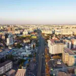 Bright looking city